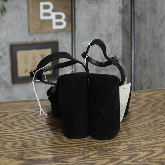 a new day Black Heeled Sandals - Picture 5 of 7